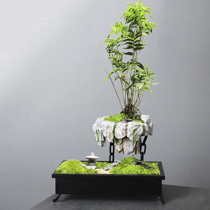 Floating Stone Planter with Magnetic Base - Image 5