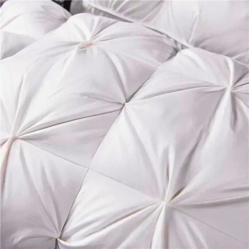 Luxury Goose Down Bed Pillow – Hypoallergenic Neck Support Cushion for Deep Sleep - Image 4